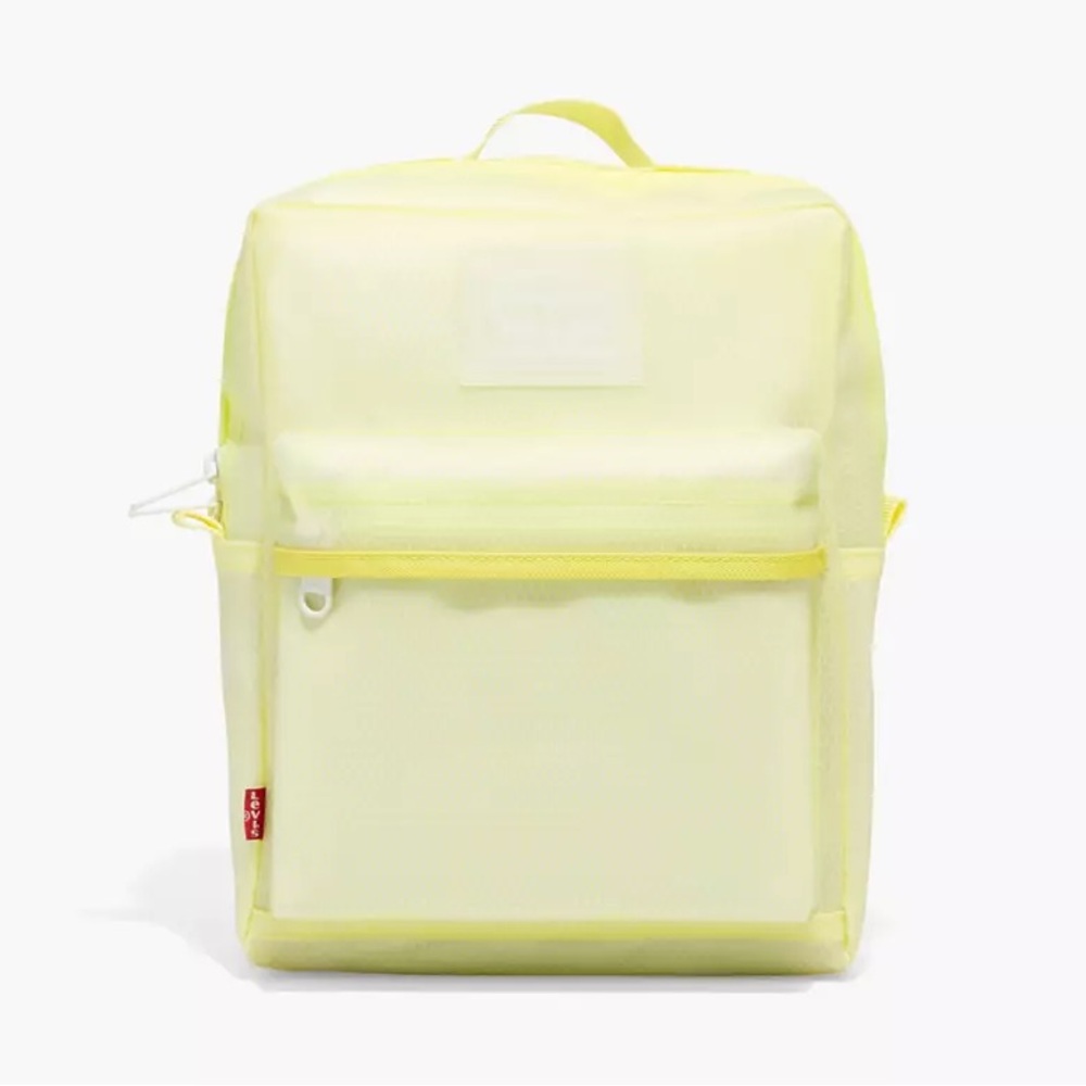 NWT Levis TWO HORSE PULL MINI BACKPACK yellow